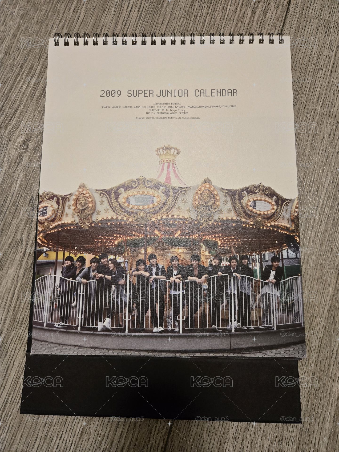 SJ 當日出貨 09年官方桌曆