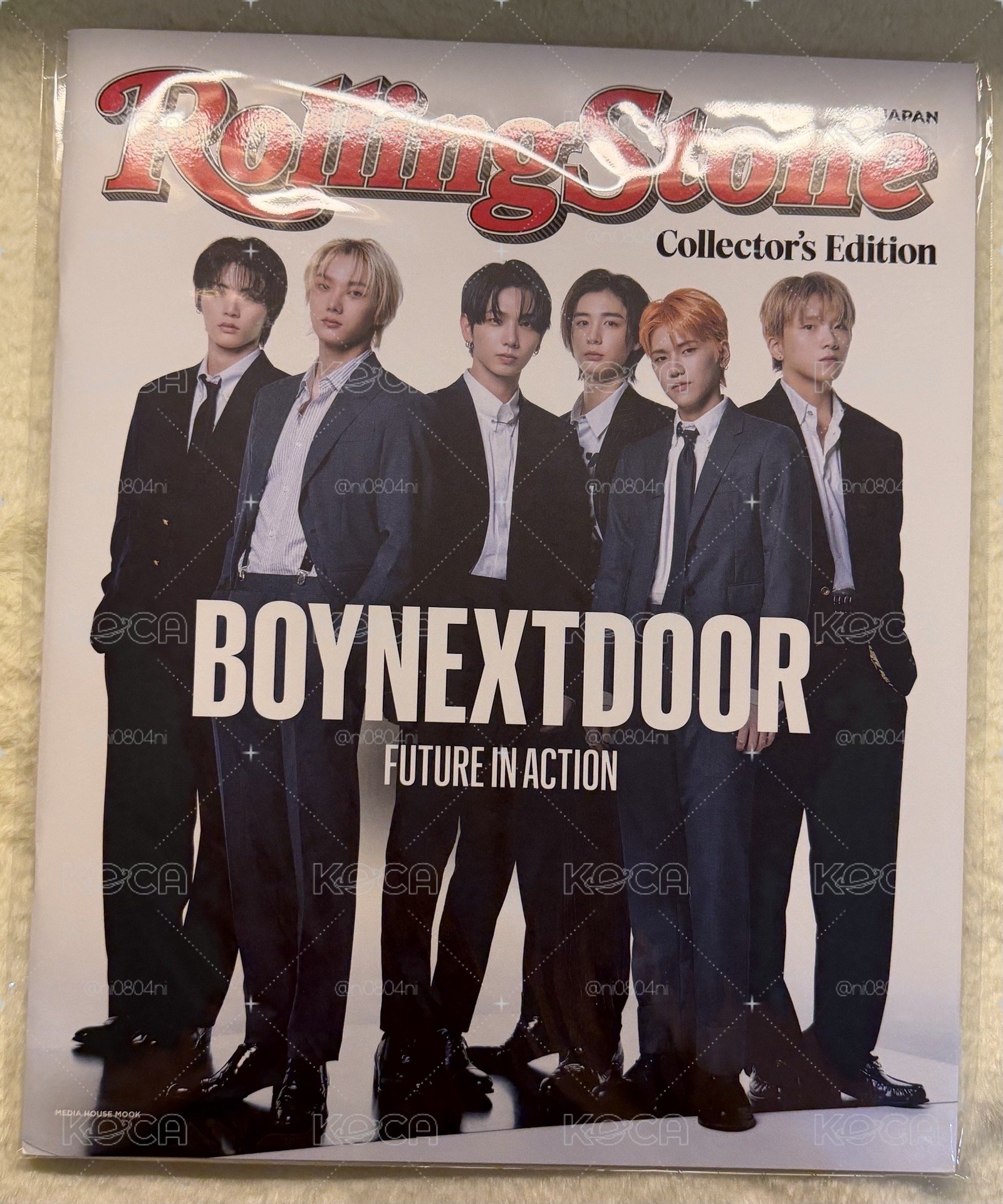 《滾石雜誌》（含成員特典+初回特典）日本收藏版 BOYNEXTDOOR