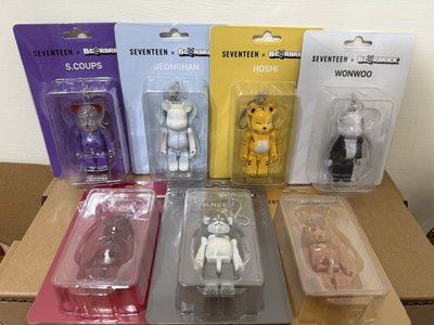 SEVENTEEN×BE@RBRICK現貨(大小隻都有)