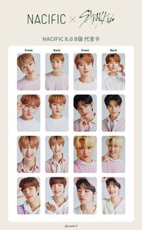 NACIFIC 8.0 B版 代言卡