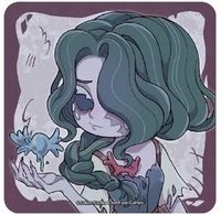 杯墊 第五人格七週年咖啡廳 漁女杯墊