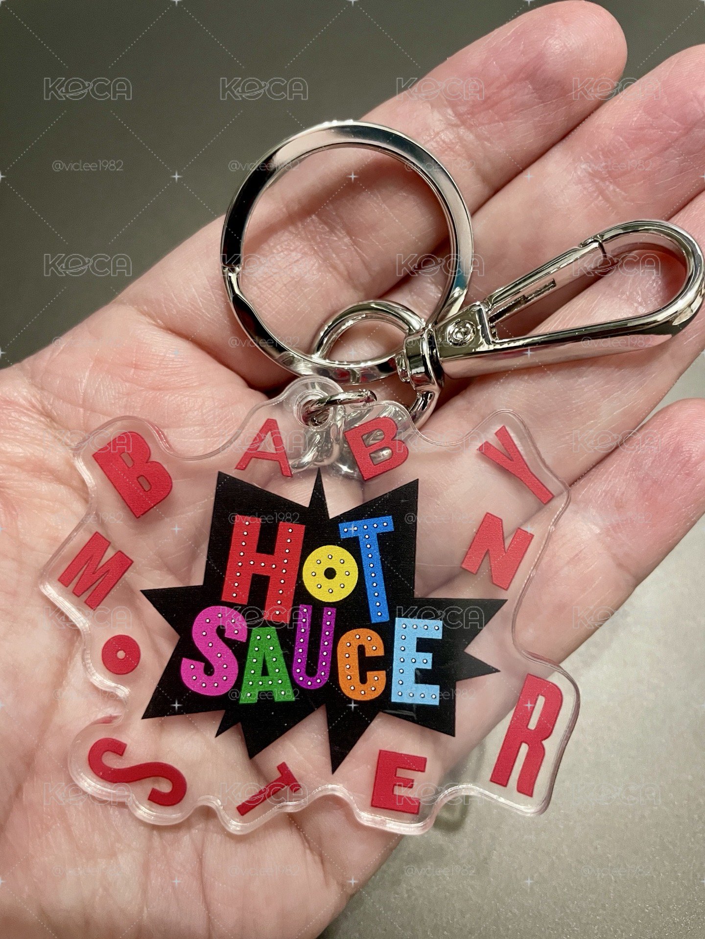 Hot Sauce 逆應援鑰匙圈