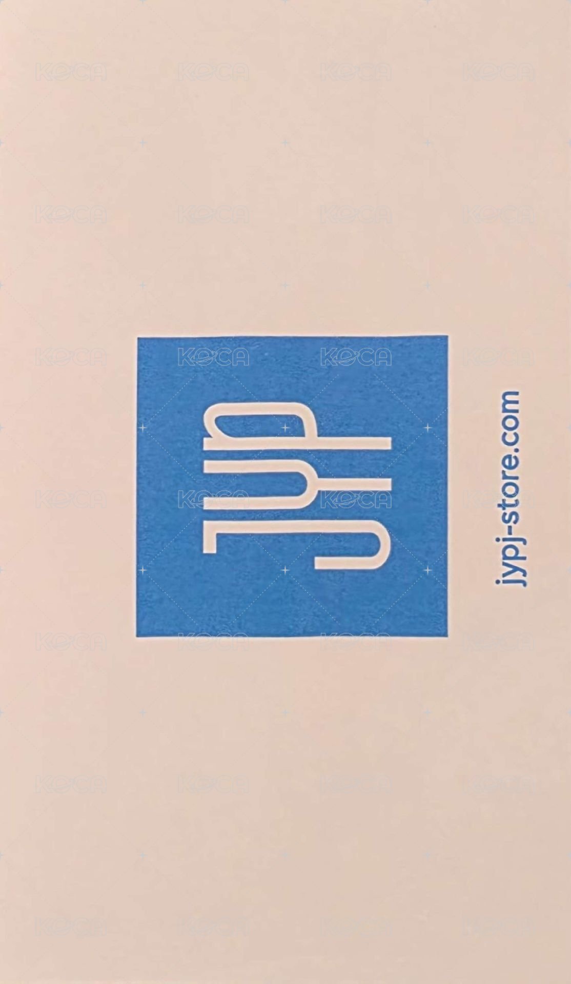 JYP JAPAN 滿額卡 感謝卡 背面