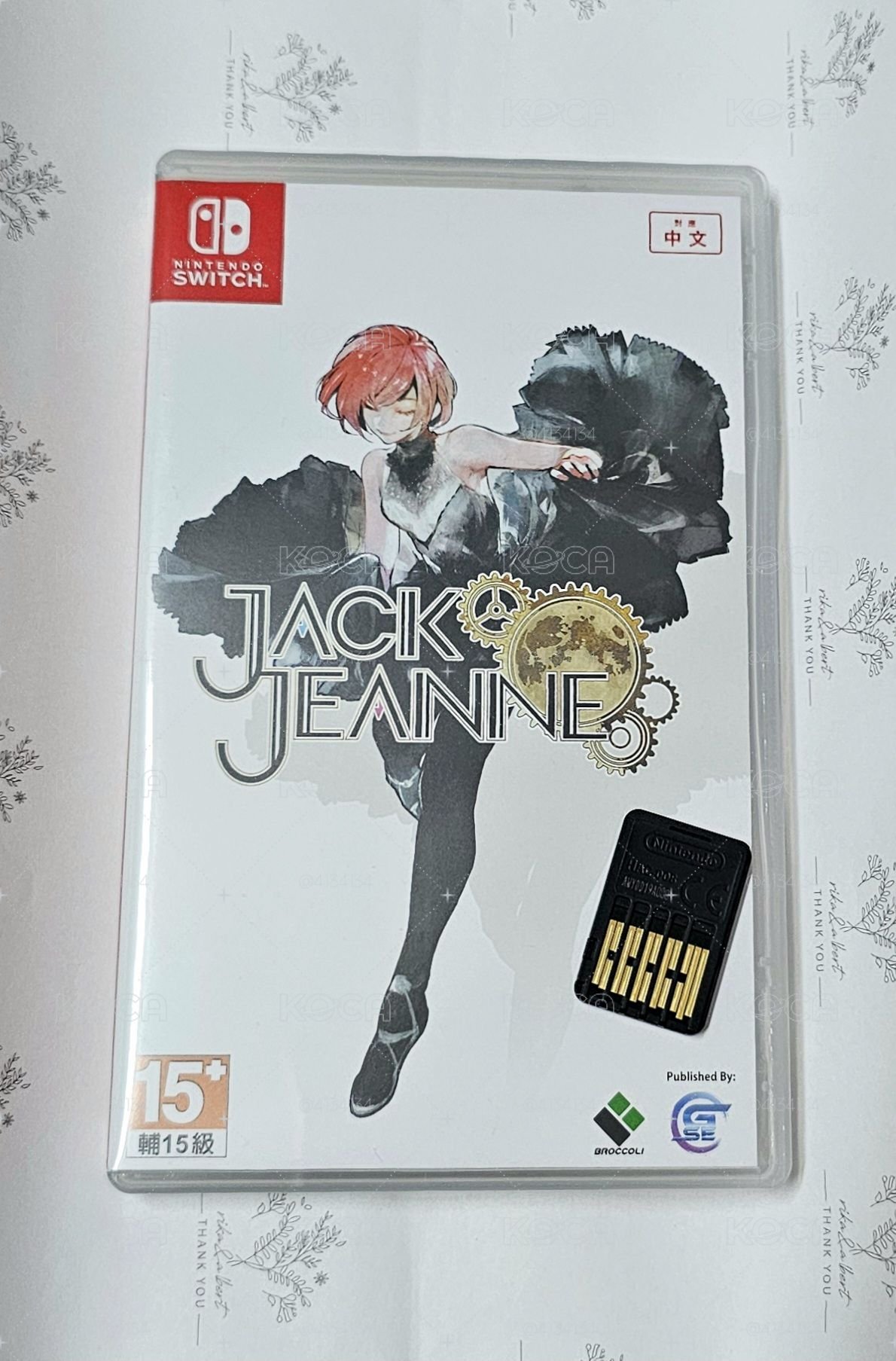 NS Jack Jeanne 傑克珍妮 繁中版 乙女遊戲 二手