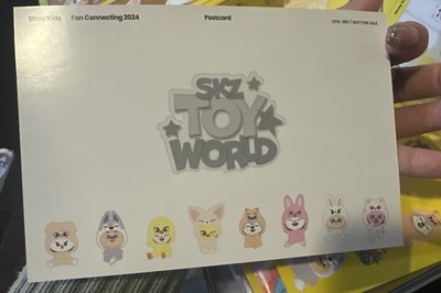 Stray Kids 玩具世界 Toy World 2024 Fan Connecting 飯咪 （藍光/通常盤）