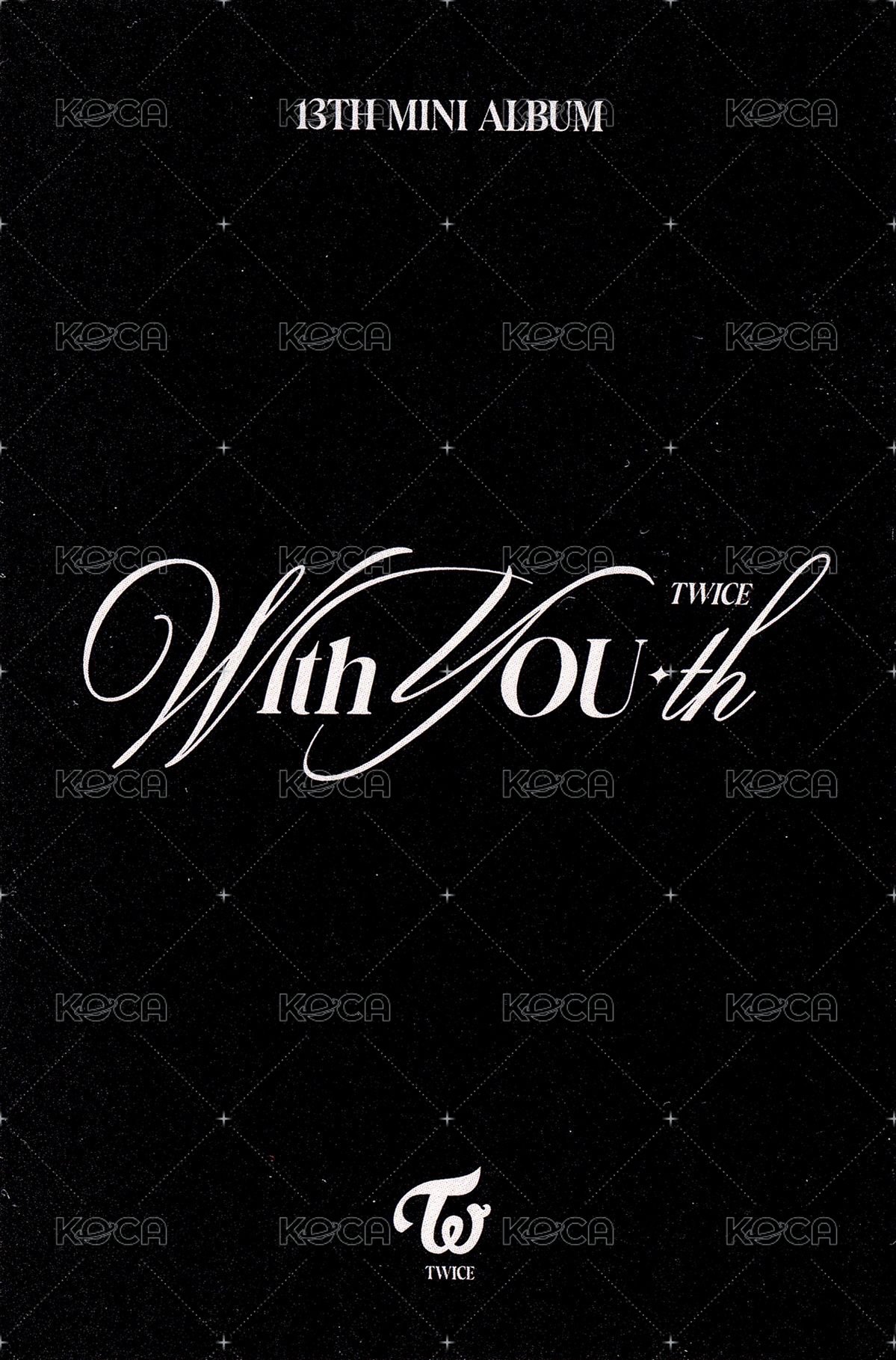 mini 13 專輯卡 預購禮 背面