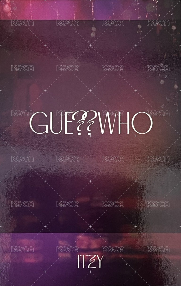 GUESS WHO sw 2.0 簽售卡  背面