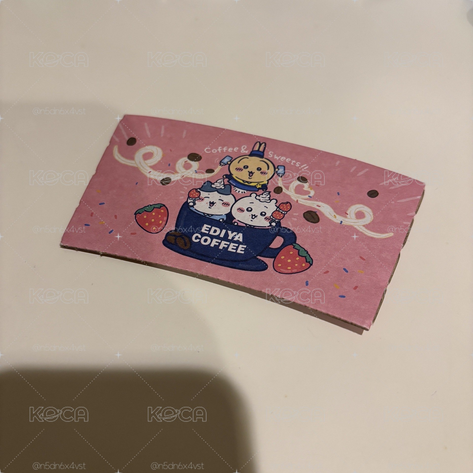 吉伊卡哇xEDIYA 杯套
