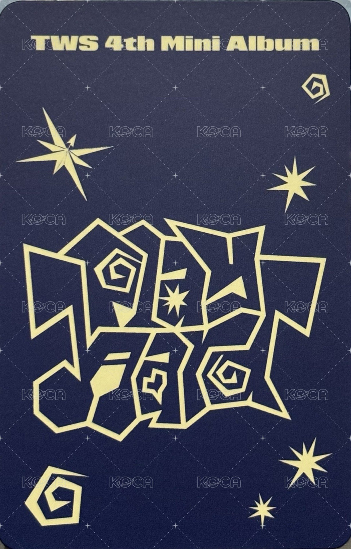 Play Hard mmt k4 am 特典卡 A版 背面