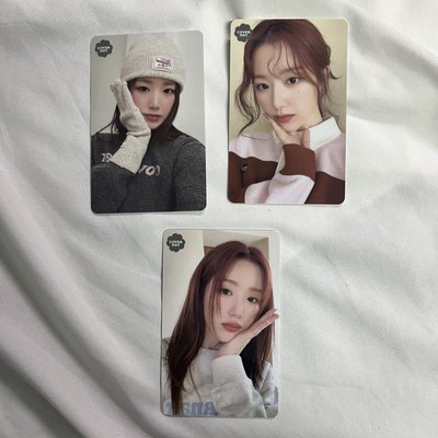 舒華 一套三張 covernat 代言卡