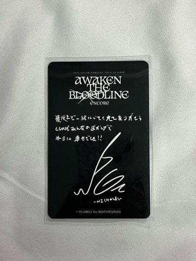 NICHOLAS AIB 埼玉安可場ZONE卡