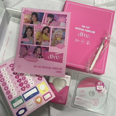 IVE 一期會員禮固配+李瑞海報