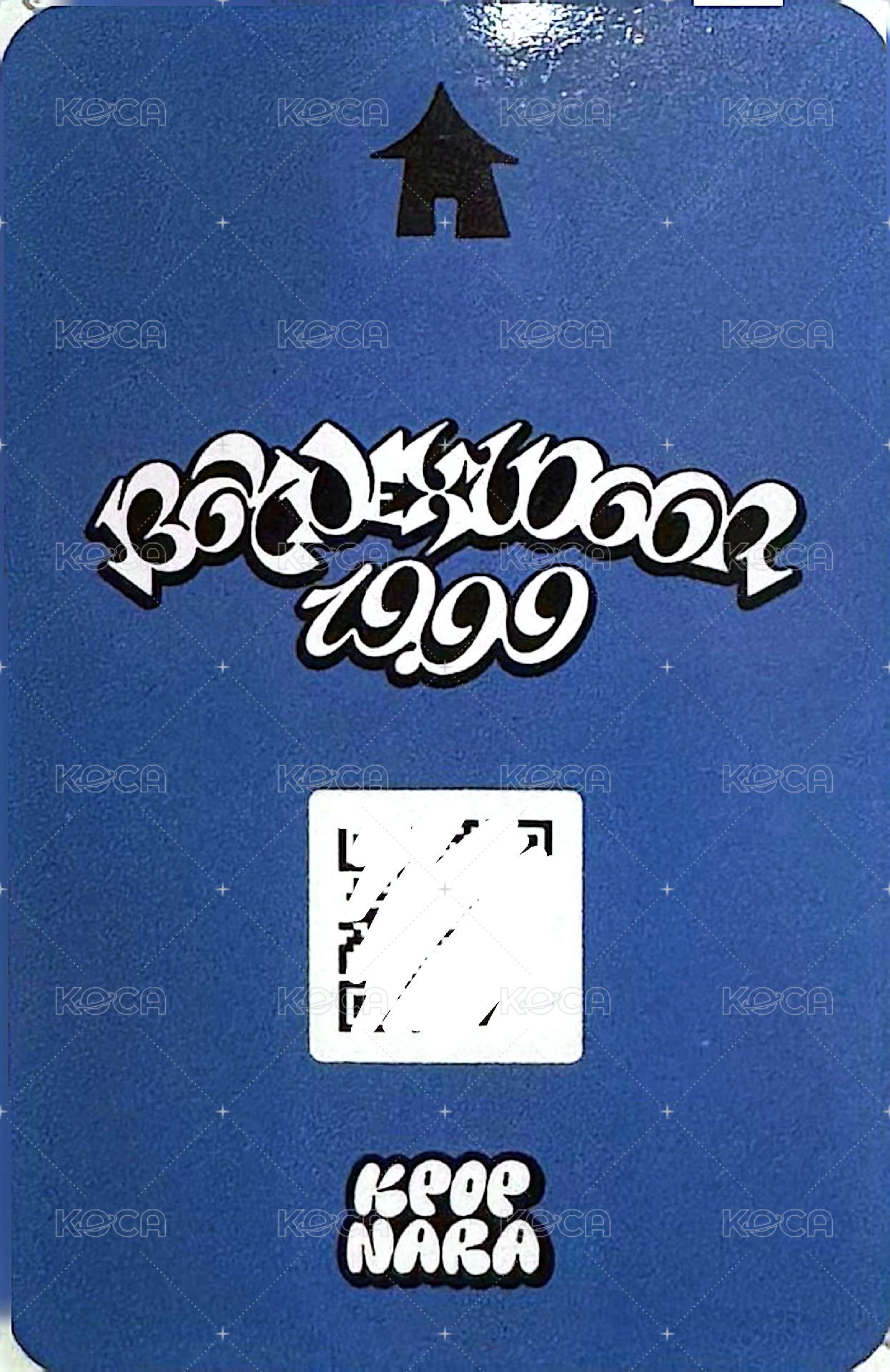 19.99 Kpop Nara 特典卡  背面