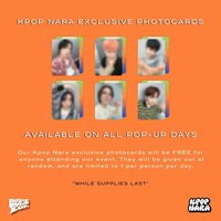 HOW? Kpop Nara POP-UP 特典