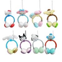 三麗鷗 玩偶裝扮吊飾 (耳機款) 吊飾 