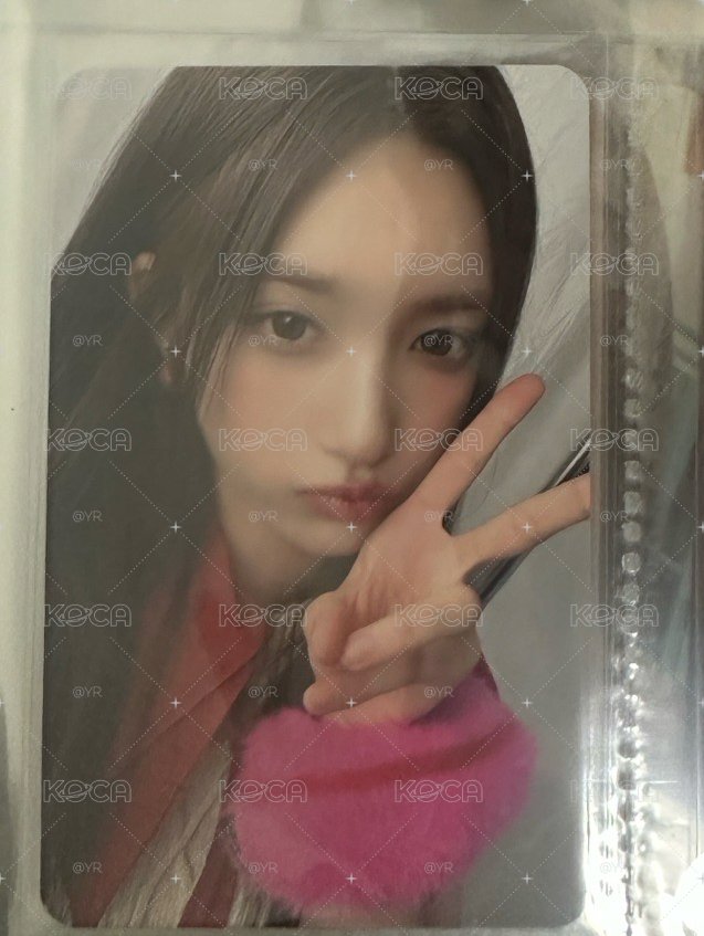 I'VE MINE 專輯卡 IVE MINE LEESEO 紅版專卡