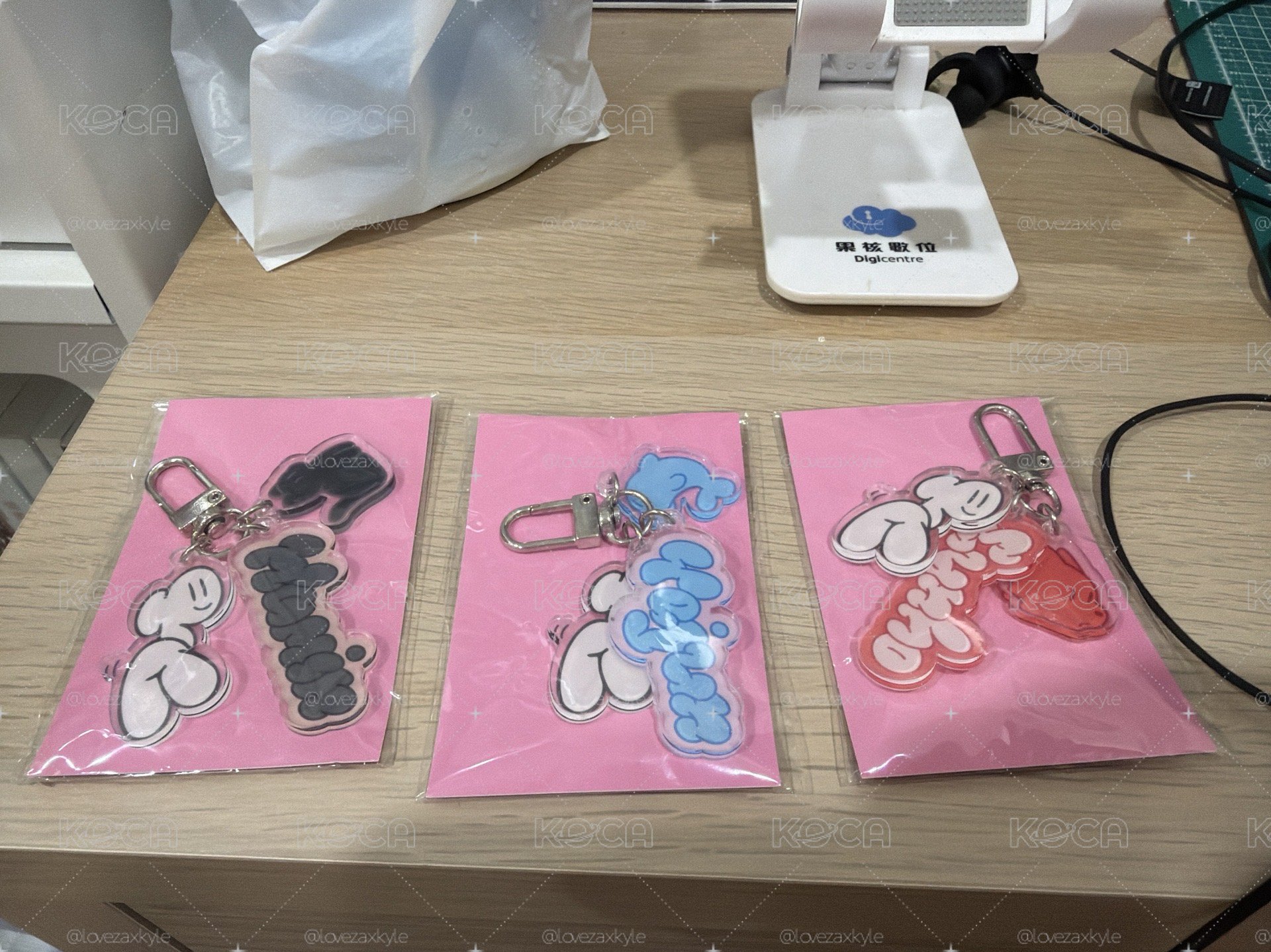 plave 3why 屁屁吊飾