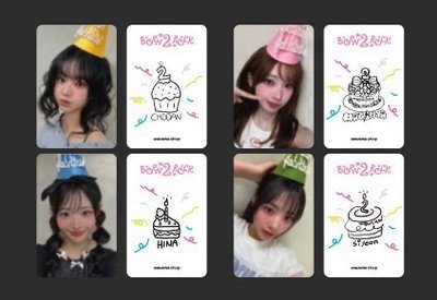 ［預購］QWER 2週年 隨機石頭娃娃 含小卡 全新未拆