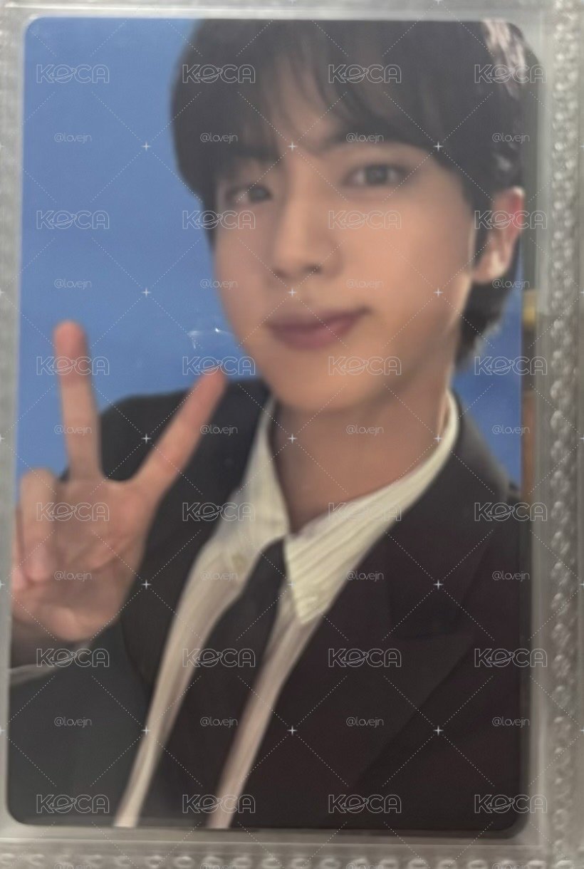 ECHO首週特典卡 BTS JIN