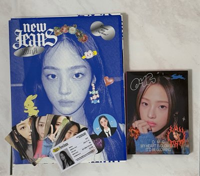 Minji小盤 含藍書