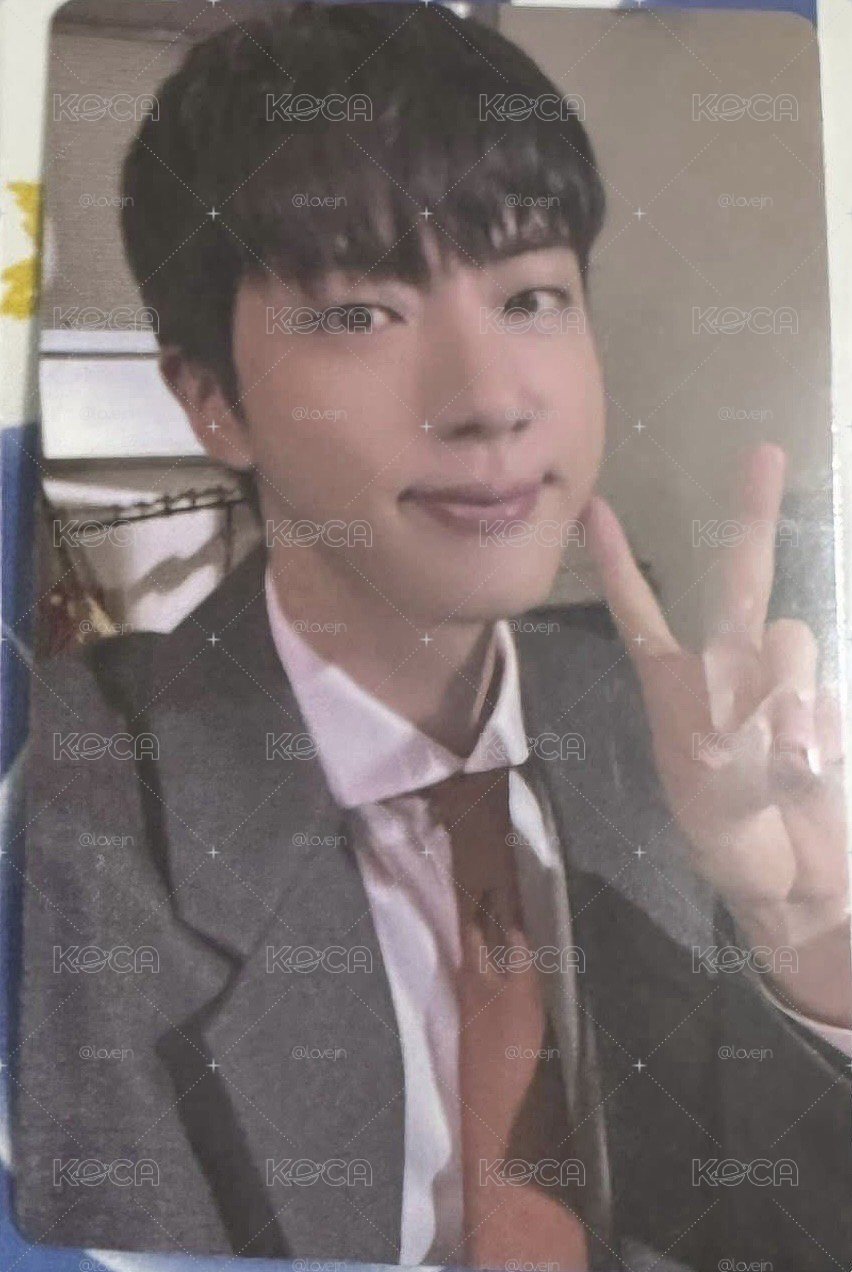 Happy 首週特典卡 BTS JIN
