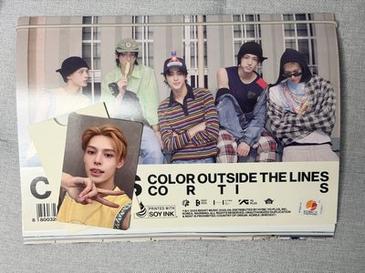 CORTIS 全專有卡 沒翻閱過只看小卡是什麼