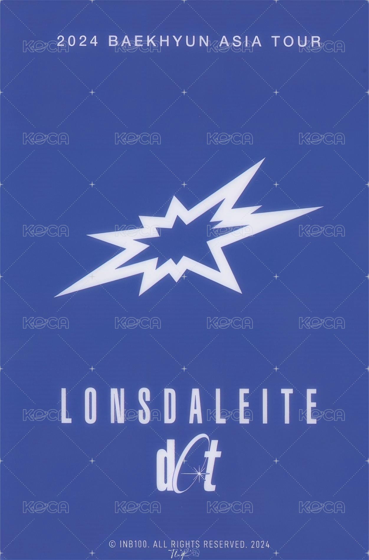 一巡安可 滿額卡  背面