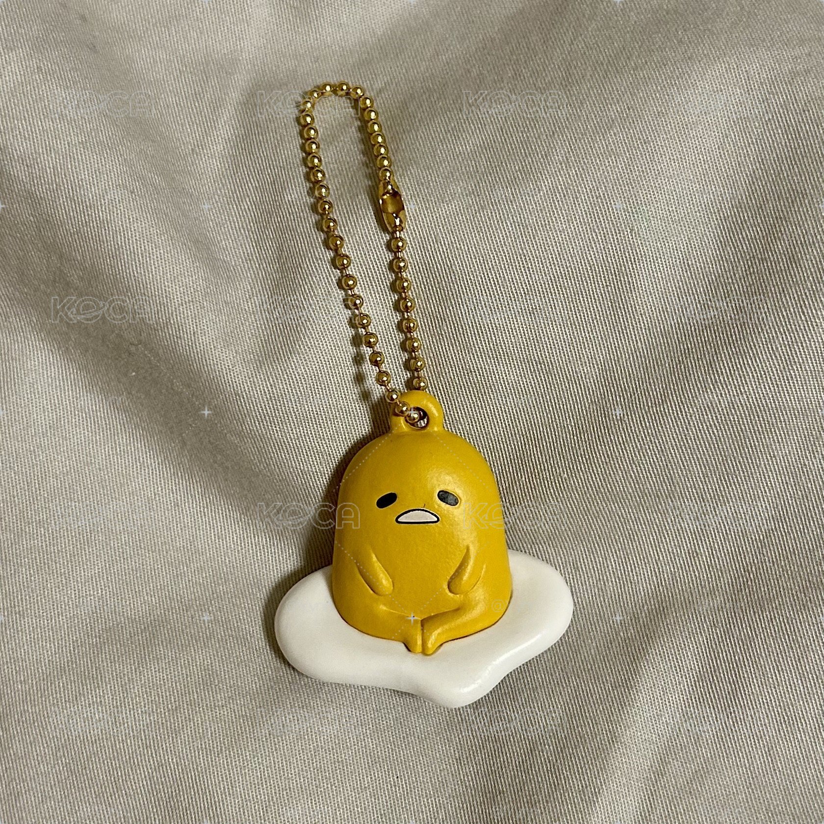 三麗鷗 扁扁吊飾 蛋黃哥
