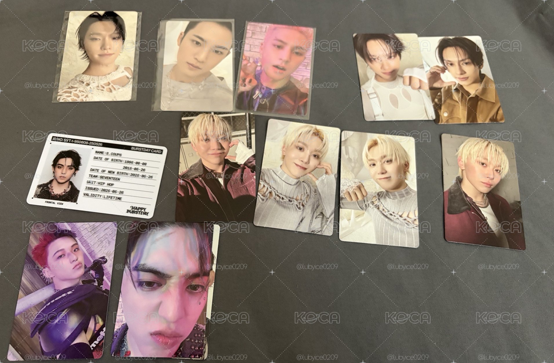 seventeen hbd 小卡