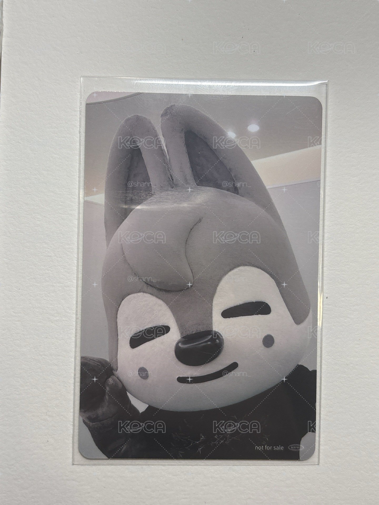 卡背有可愛沃夫燦的方燦hollew塔店滿額卡