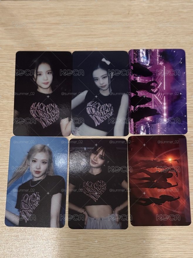 BLACKPINK卡冊卡
