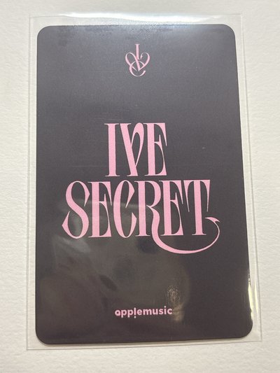 IVE secret am特典 瑞