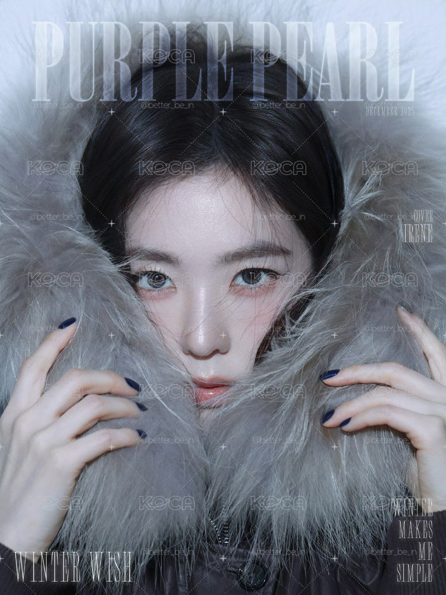 現貨/ IRENE PURPLE PEARL 單雜誌 