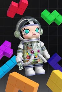 公仔 MOLLY 100% 第四代 俄羅斯方塊