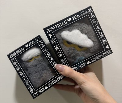 冬季ZOA 吊飾娃 + 大頭零錢包