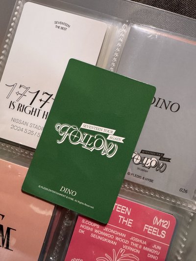 DINO FOLLOW AGAIN 周邊卡 變化卡