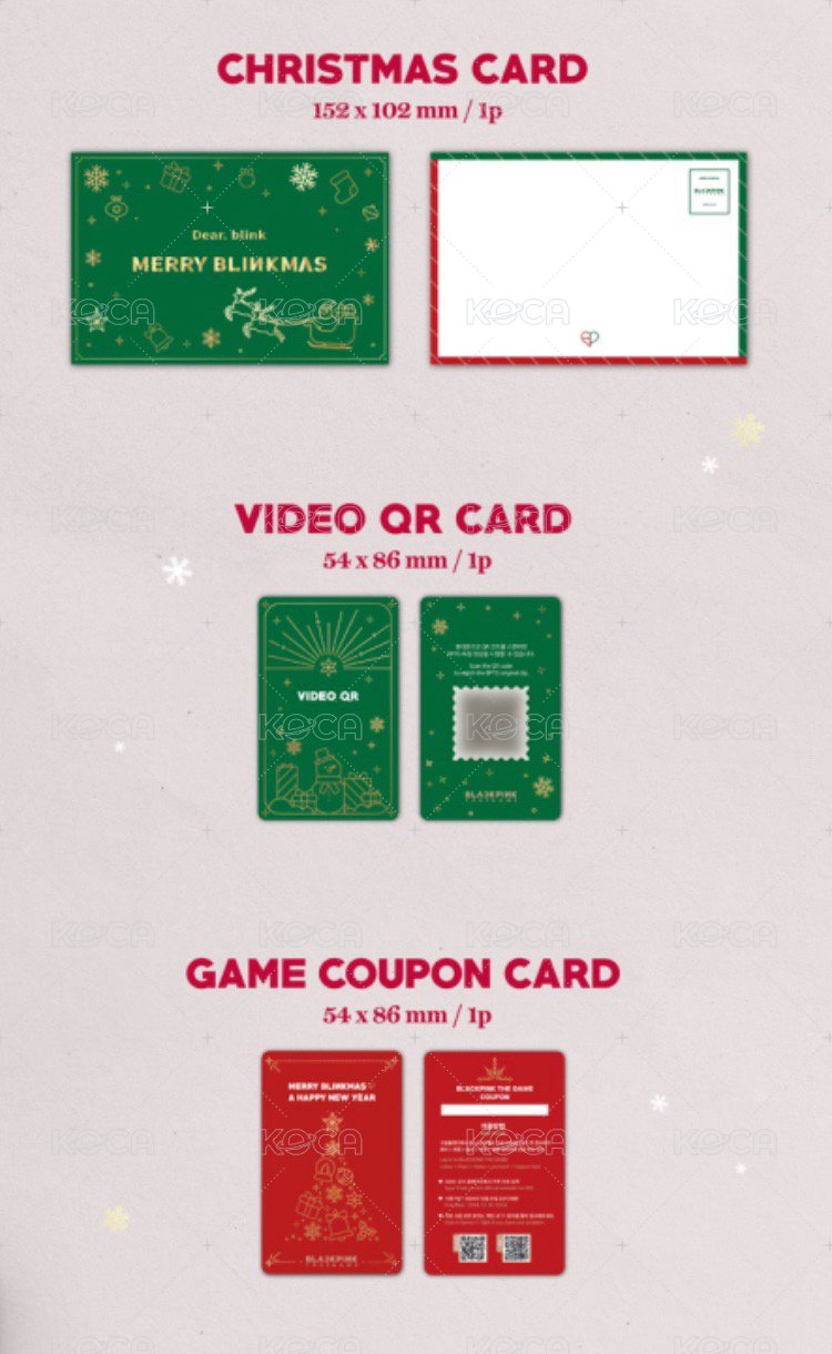 PHOTOCARD COLLECTION CHRISTMAS EDITION