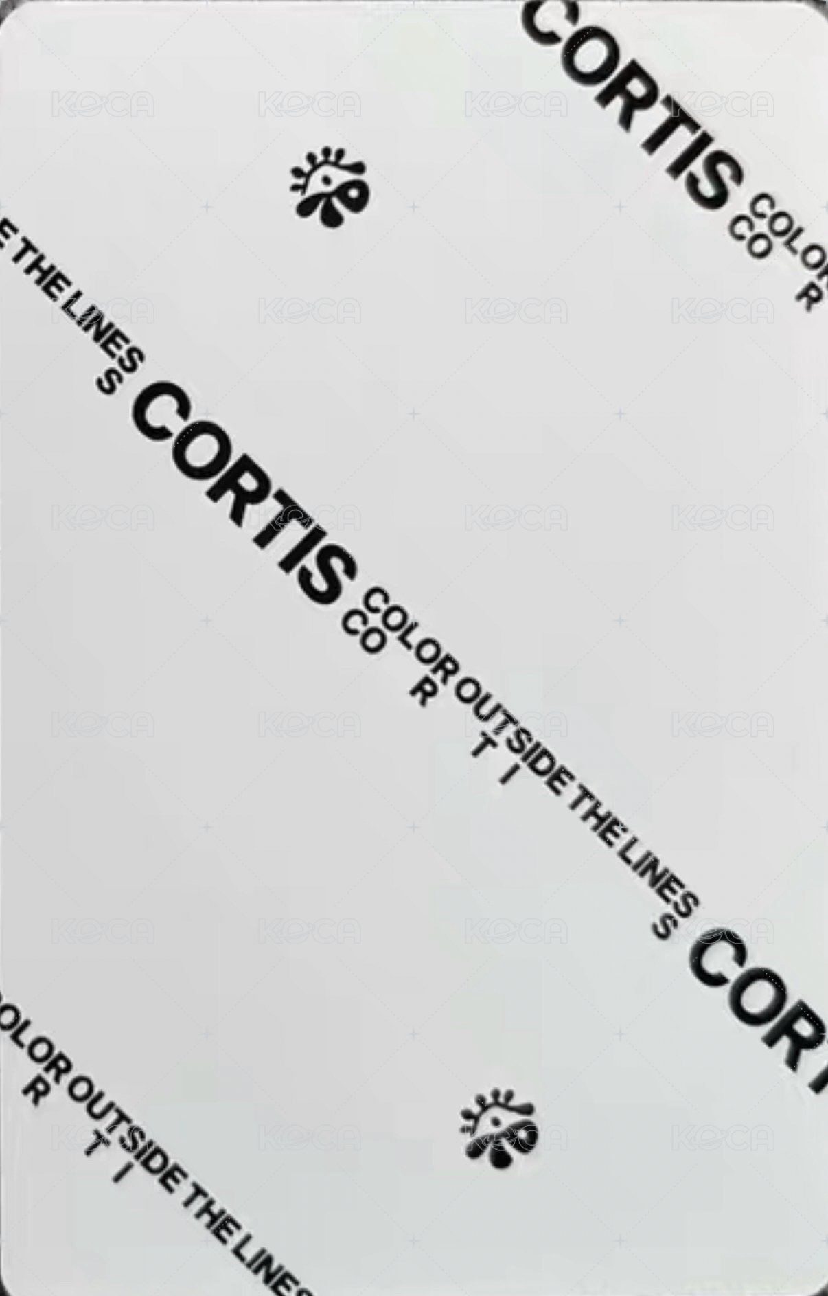 迷一 wvs 專輯卡 電子專 A ver. 背面