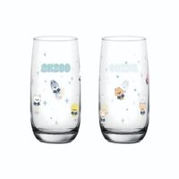 4th FM 釜山快閃店 玻璃杯 