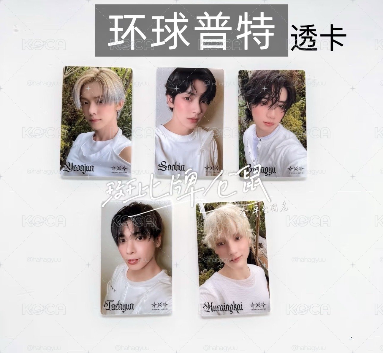 TXT 3rd日專 Starkissed 單封 小卡盤【附預購特典-明信片】&【日咖or環球特典】