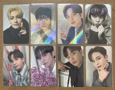 ATEEZ 寫真 外套 惡魔 捧花 弘中 鍾浩 特典卡