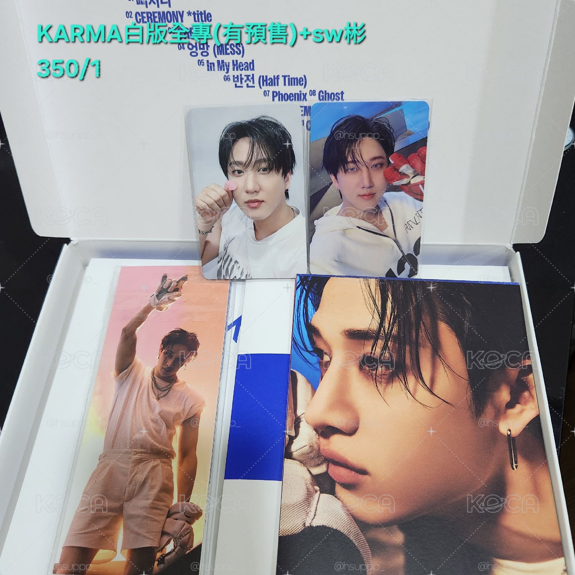 KARMA白版全專(有預售)+sw彬