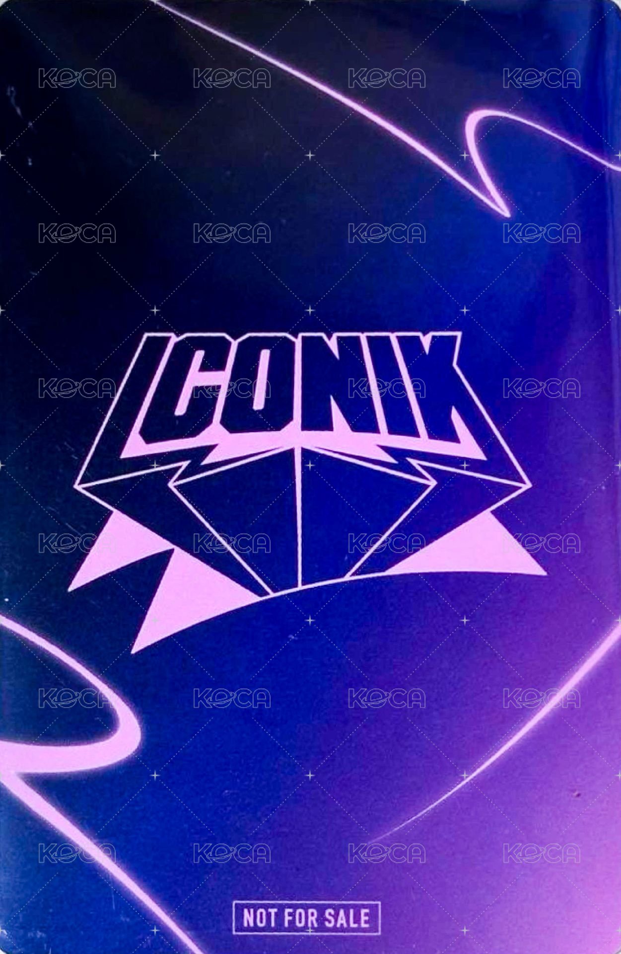 正1日專 塔店 拍手會 特典卡 舊譜 ver. 背面