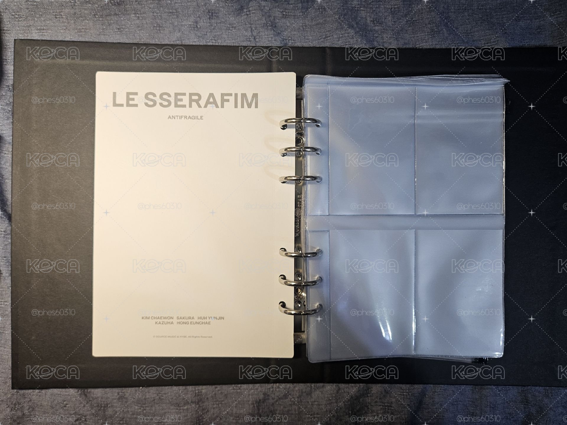 ANTIFRAGILE 卡冊 PHOTO CARD BINDER(卡冊有使用痕跡，詳見說明欄❗️)
