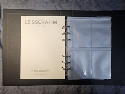 ANTIFRAGILE 卡冊 PHOTO CARD BINDER(卡冊有使用痕跡，詳見說明欄❗️)