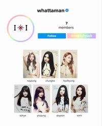 I.O.I 單曲1 專輯卡