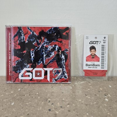 〖GOT7〗Around the world 初回生產限定盤B＆BamBam日專卡