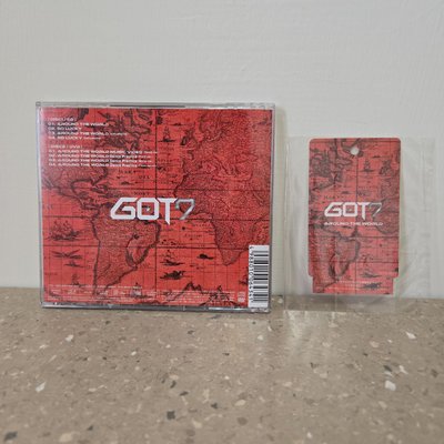 〖GOT7〗Around the world 初回生產限定盤B＆BamBam日專卡