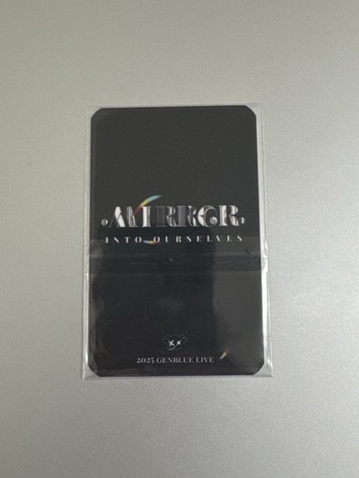 MIRROR INTO OURSELVE 入場卡 LILI 毓