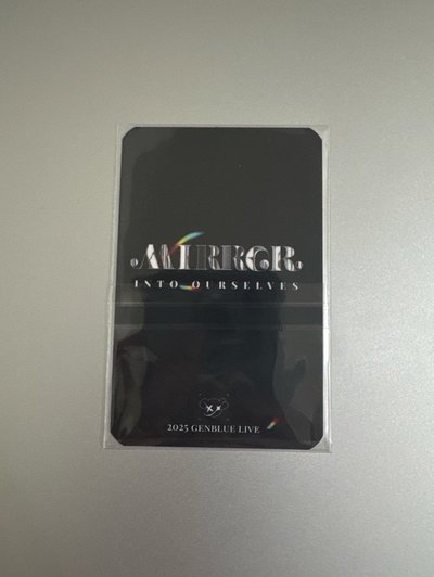 MIRROR INTO OURSELVE 入場卡 AYAKO